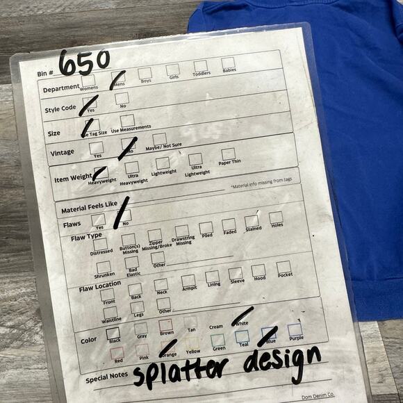 Nike Standard Issue Splatter Hoodie Royal Blue Mens S Pullover Sweatshirt Hoodie - Picture 8 of 9